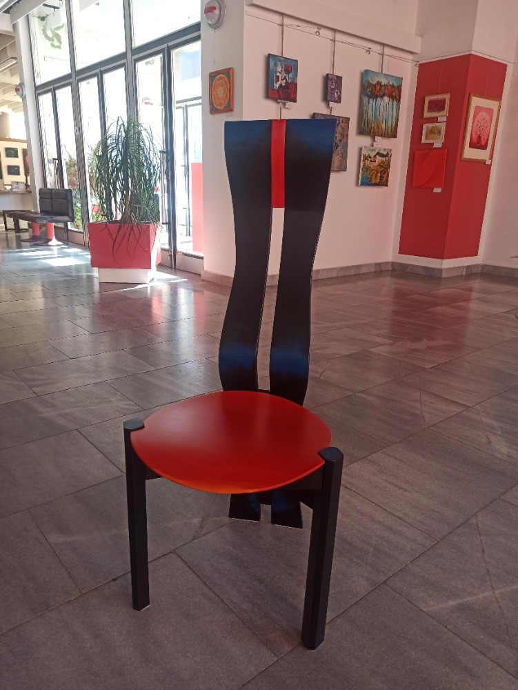 ŽIDLE ČERVENÁ