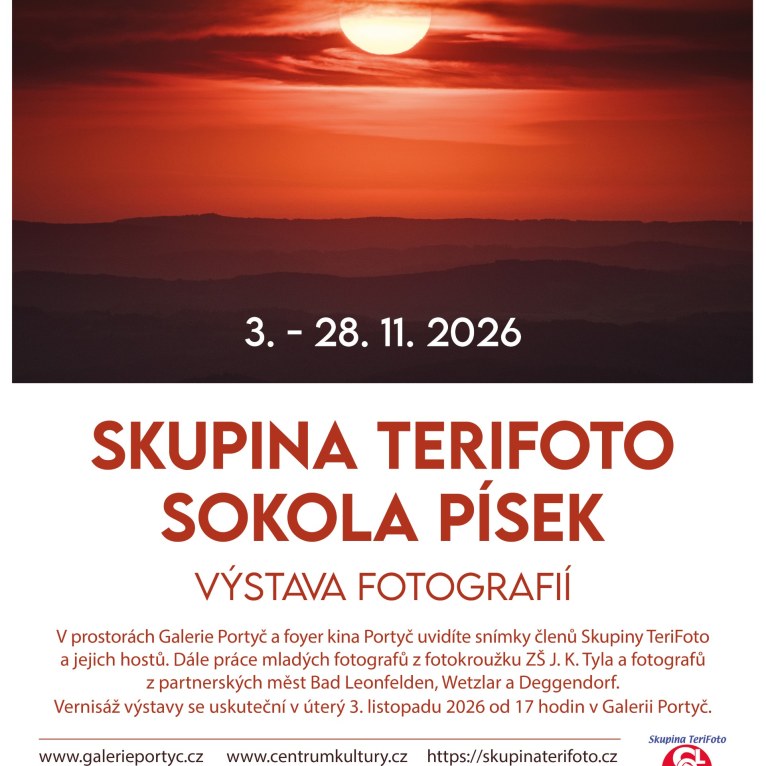 Výstava SKUPINY TERIFOTO SOKOL PÍSEK